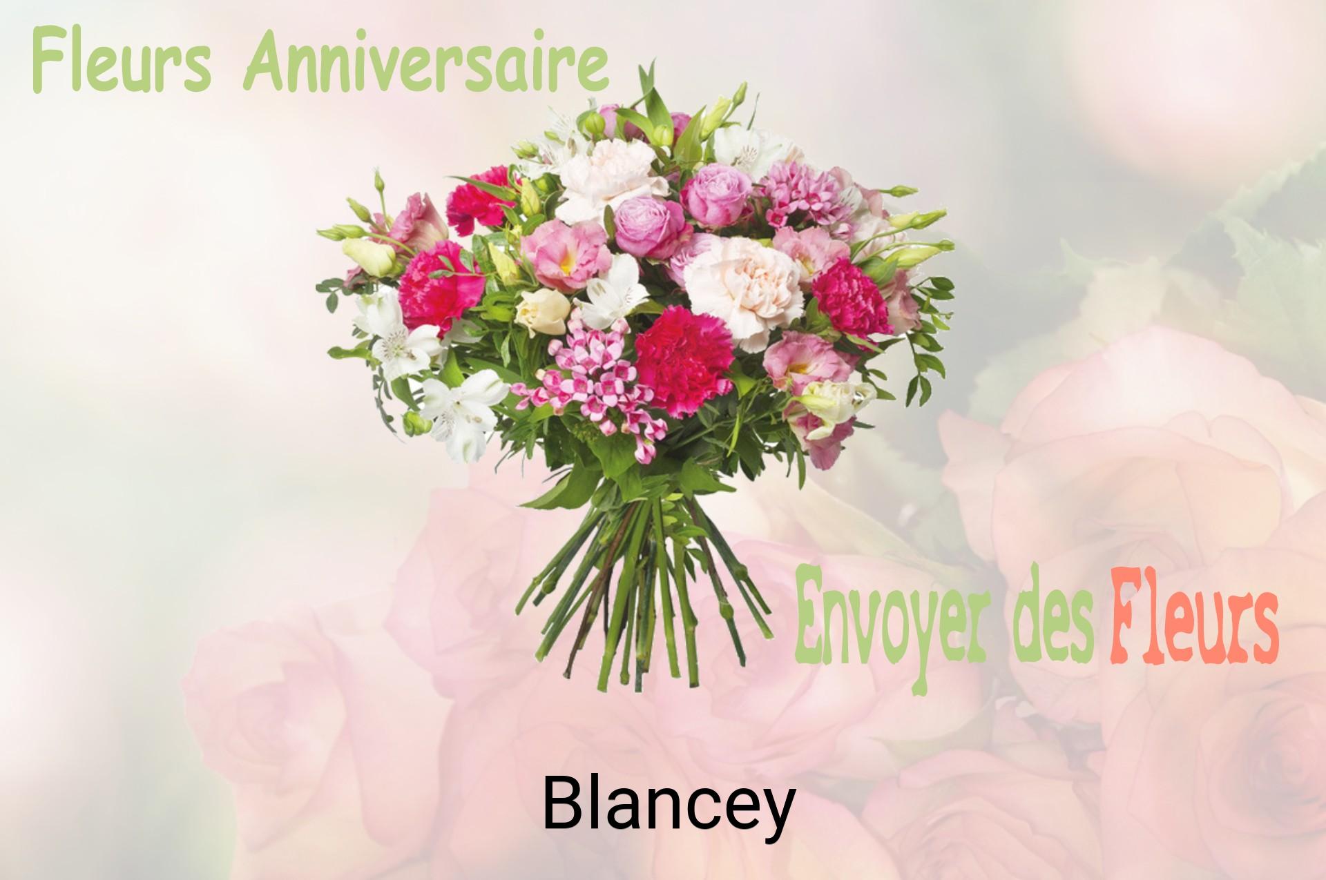 Bouquet de fleurs d’anniversaire livré à Blancey